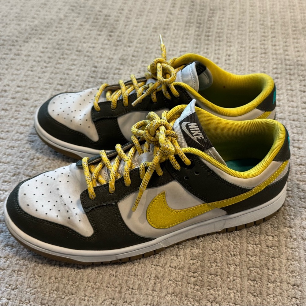 Nike Dunk Low Premium - Green and Yellow